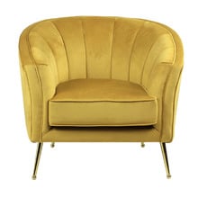 Argos Velvet Armchair
